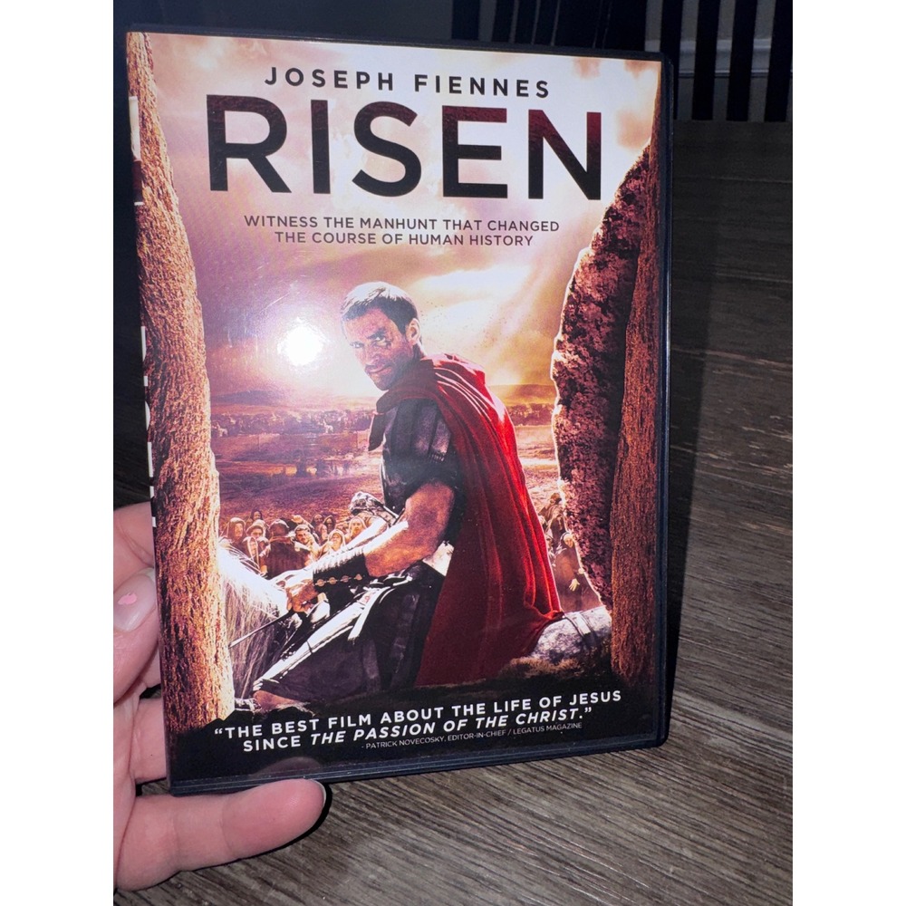 Risen DVD 2016 Joseph Fiennes Tom Felton Biblical Drama Sony Pictures PG-13